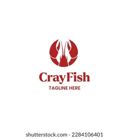 Cray Fish Logo - Lobster,Prawn,Sea Food Logo For Restaurant OR Company