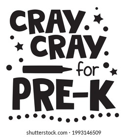 Cray-Cray für vorkalte, inspirierende positive Zitate, Motivation, Typografie, Schriftdesign