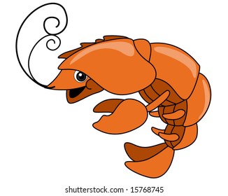 Crayfish - Vector