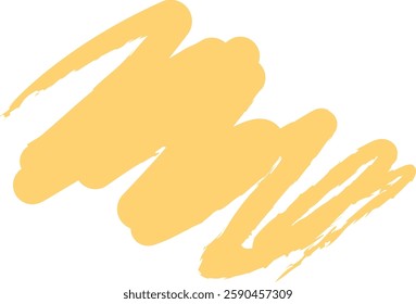 Crayon Abstract Scribble Vector Illustration