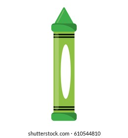 crayon color school icon
