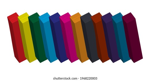 Crayon Colour Background , colorful dye