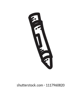 crayon drawing design stuff doodle sketch icon illustration