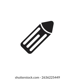 crayon drawing icon flat design