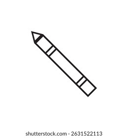 ícone de giz de cera ilustração elemento design