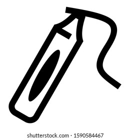 crayon icon isolated sign symbol vector illustration - high quality black style vector icons

