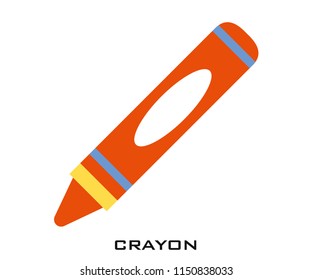 Crayon icon signs