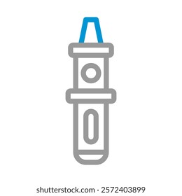 Crayon icon vector illustration. Concept of art, drawing, and creativity.