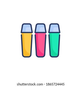 Crayon icon in vector. Logotype