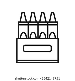 Coleção de conjuntos de vetor de ícone de giz de cera para Web