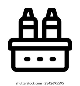 crayon icon for your website, mobile, presentation, and logo design.