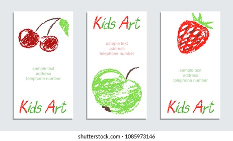 fruits crayon drawing images stock photos vectors shutterstock https www shutterstock com image vector crayon like childs hand drawing art 1085973146