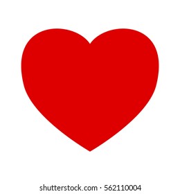 Crayon painted valentine heart texture. Isolated Hand drawn red love symbol. Grunge holiday romantic sign. Stroke shaded shape. Icon, badge, label background. High detailed quality. EPS10 vector.