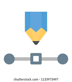A crayon or pencil drawing design, artwork icon
