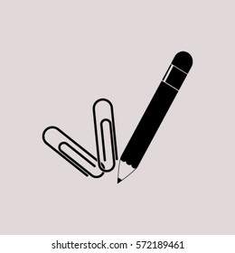 crayon and staples