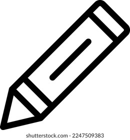 Crayon Vector Icon Design Element