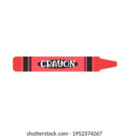 Crayon vector A variety of color crayons arranged Leave space for text.