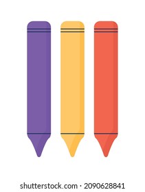 lápices de colores sobre blanco