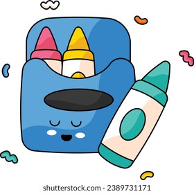 Crayones

diseño de icono de pegatinas lindo 