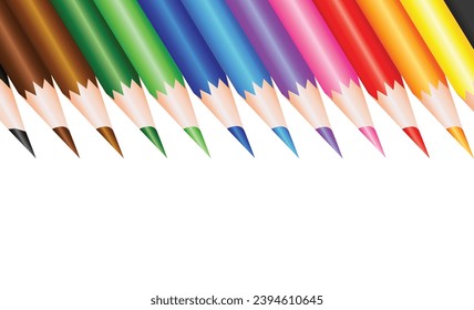 Los cajones de varios colores situados en la parte superior de la plantilla giran y se alinean con el espacio en blanco de la parte inferior para texto u otro contenido.