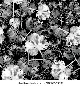 crazy beautiful imprint watercolor pattern of leaves. handmade painted. beautiful seamless texture background imprint.