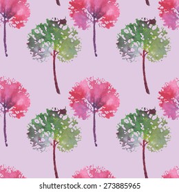 crazy beautiful watercolor pattern of leaves. handmade painted. beautiful seamless texture background imprint.