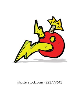 Symbol für verrückte Bombe