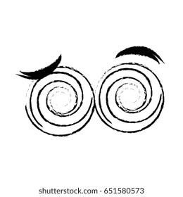 Crazy cartoon eyes