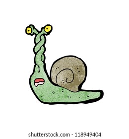 Crazy Cartoon Snail Stock Vector (Royalty Free) 118949404 | Shutterstock