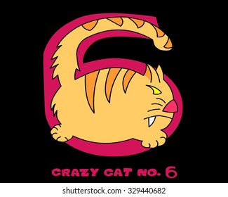 Crazy Cat: number 6