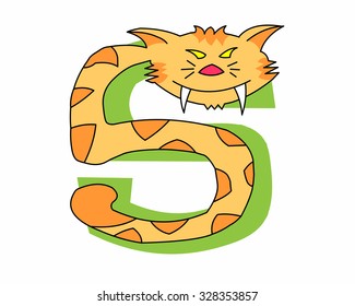Crazy Cat on green: number 5