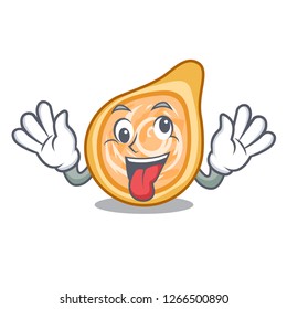 Crazy chicken coxinha in shape a cartoon