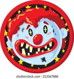 Crazy clown Icon