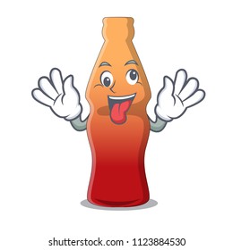 Crazy Cola Bottle Jelly Candy Mascot Cartoon