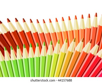 Locuos lápices de colores