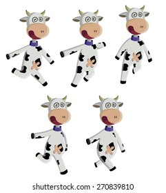 Crazy cow