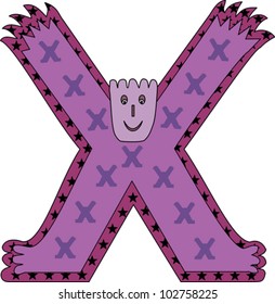 Crazy Creature alphabet specially designed to inspire children with bright colors and quirky characters
