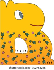 Crazy Creature alphabet specially designed to inspire children with bright colors and quirky characters