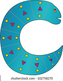 Crazy Creature alphabet specially designed to inspire children with bright colors and quirky characters