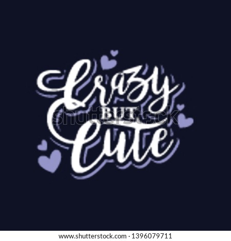  crazy but cute lettering typography design
