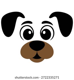 Verrückter Hund Charakter mit wildem Ausdruck el perro loco
