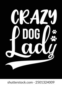 Crazy dog lady art file