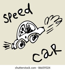 crazy doodle car