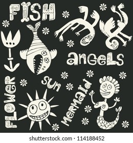crazy doodle set