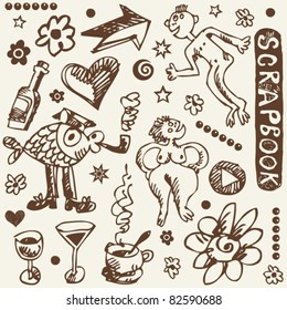crazy doodle set