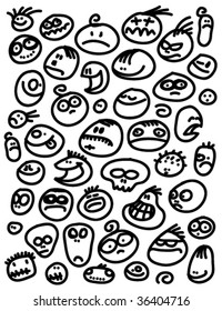 crazy doodles