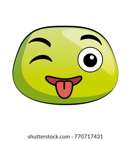 crazy emoji face icon