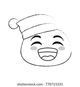 crazy emoji face with sleeping hat