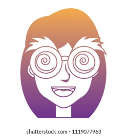 Crazy glasses design