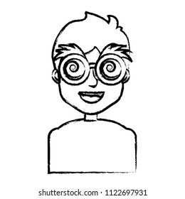 Crazy glasses design